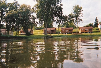 Fishermans Landing as seen from Black Lake